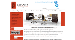 Desktop Screenshot of ebonyoffice.com